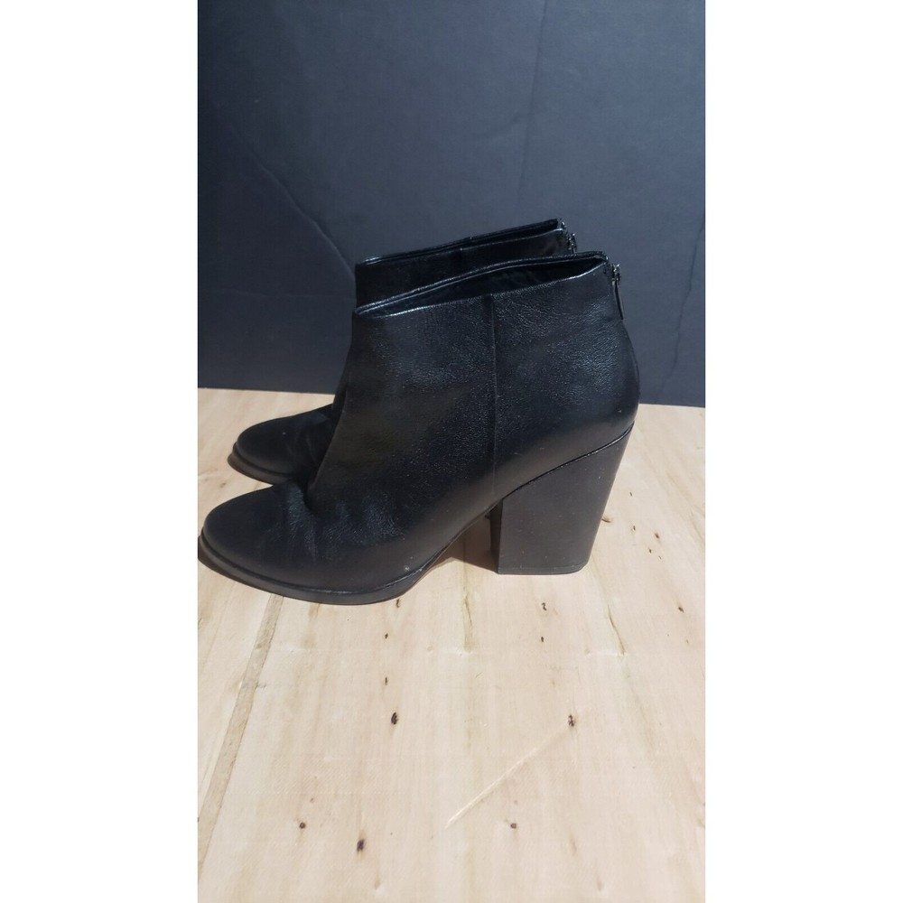 Cole Haan Black Chelsea Ankle Boots with Block Heel